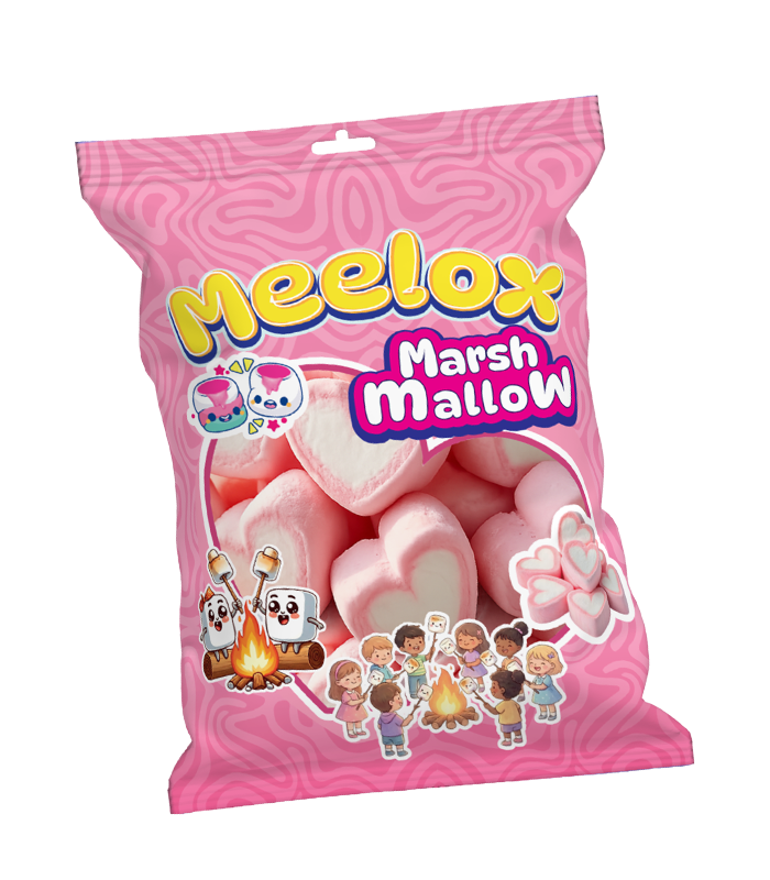 marsh heart Marshmallow 500gm - الصورة 1
