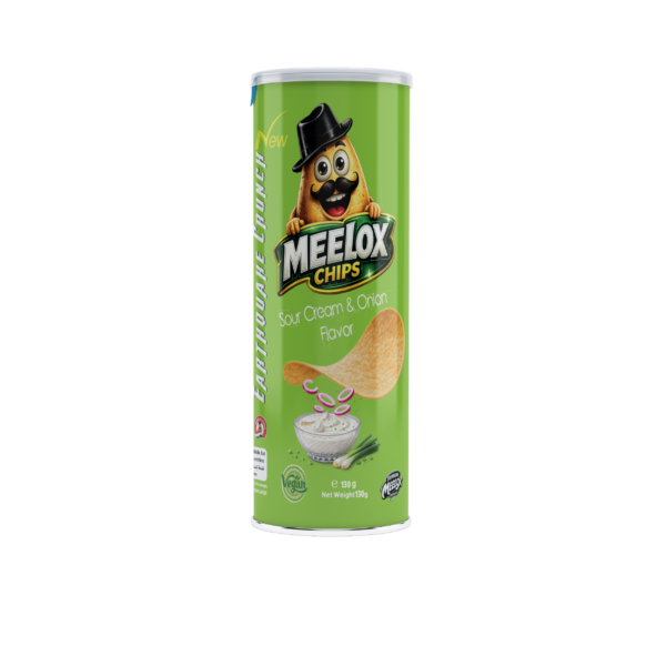 Sour Cream & Onion Chips 130gm
