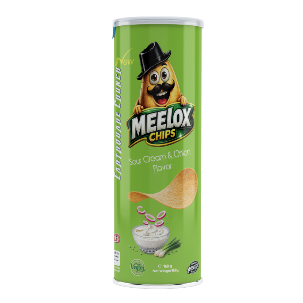 Sour Cream & Onion Chips 160gm